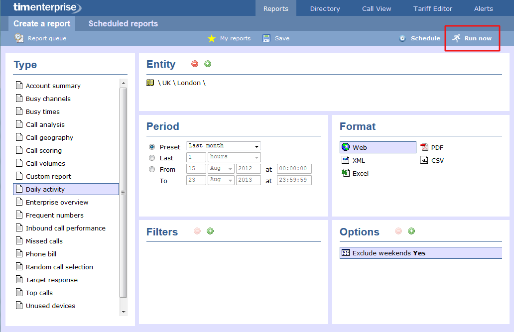 Daily Activity - Creating